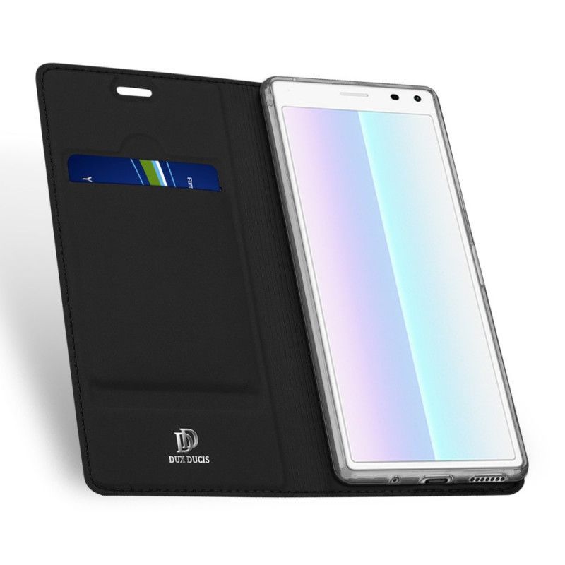 Kožené Pouzdro Folio Sony Xperia 8 Skin Pro Série Dux Ducis