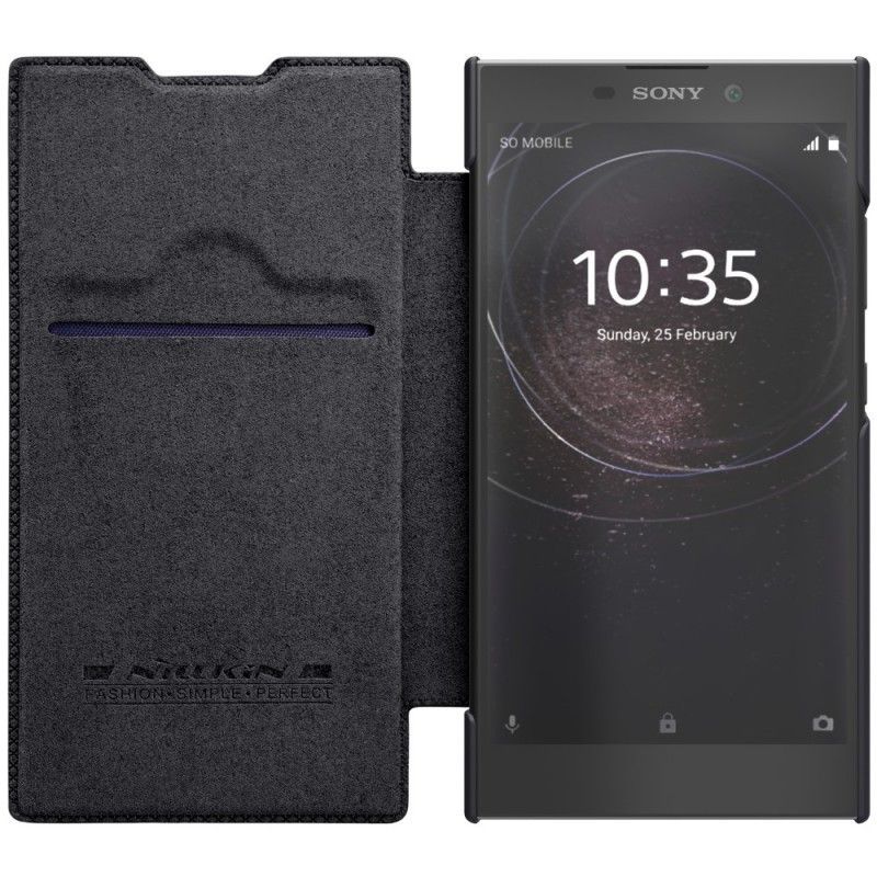 Kožené Pouzdro Folio Sony Xperia L2 Řada Nillkin Qin