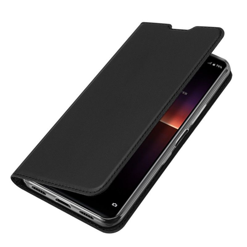 Kožené Pouzdro Folio Sony Xperia L4 Kůže Pro Dux Ducis