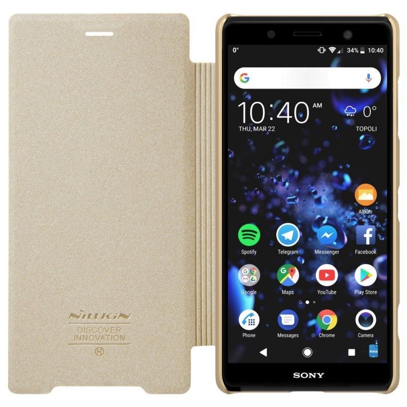 Kožené Pouzdro Folio Sony Xperia Xz2 Compact Nillkin