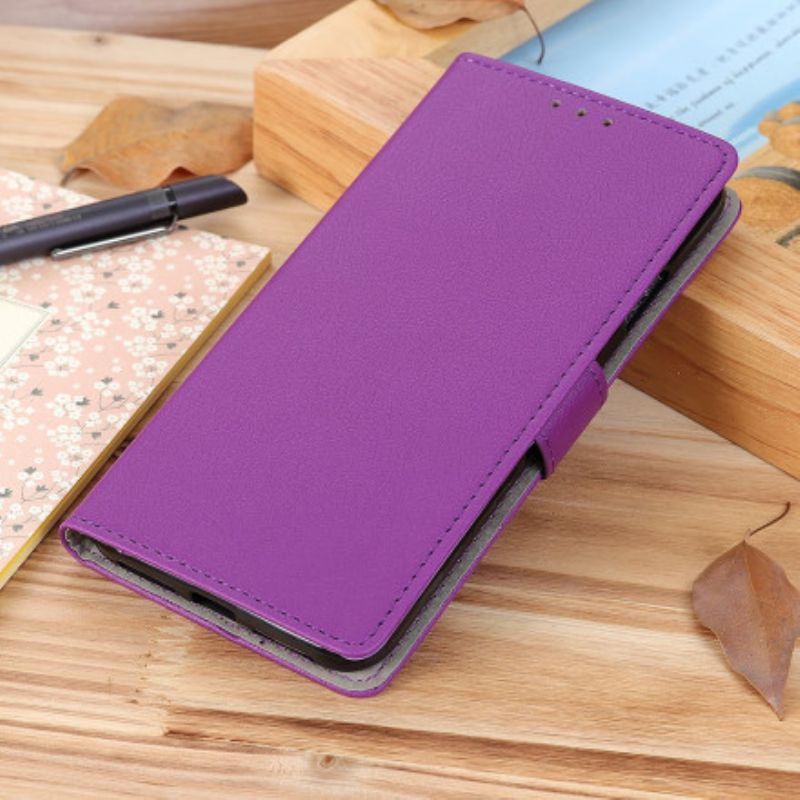 Kožené Pouzdro Sony Xperia 1 Iii Klasická Imitace Kůže