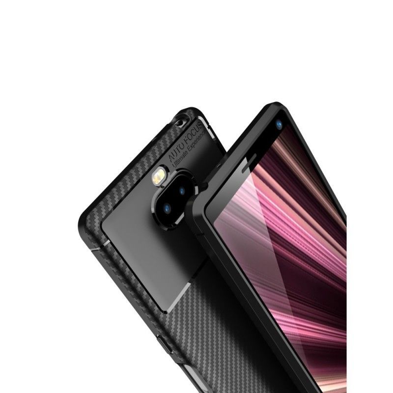 Kryt Na Sony Xperia 10 Plus Ultra Jemný Uhlík