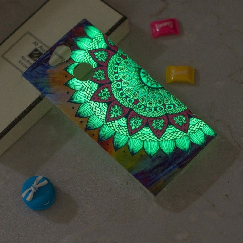 Kryt Sony Xperia Xa2 Fluorescenční Barevná Mandala