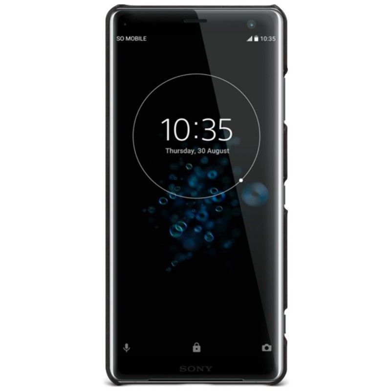 Kryt Sony Xperia Xz3 Série S Koženými Efekty Imak Ruiyi