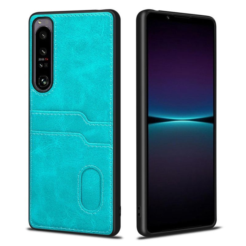 Kryty Na Mobil Na Sony Xperia 1 IV Dvojitý Držák Karet