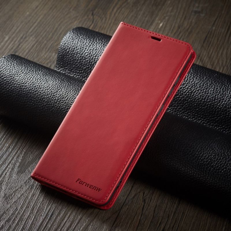 Flip Cover Xioami Redmi Note 9s / Redmi Note 9 Pro Leather Effect Forwenw