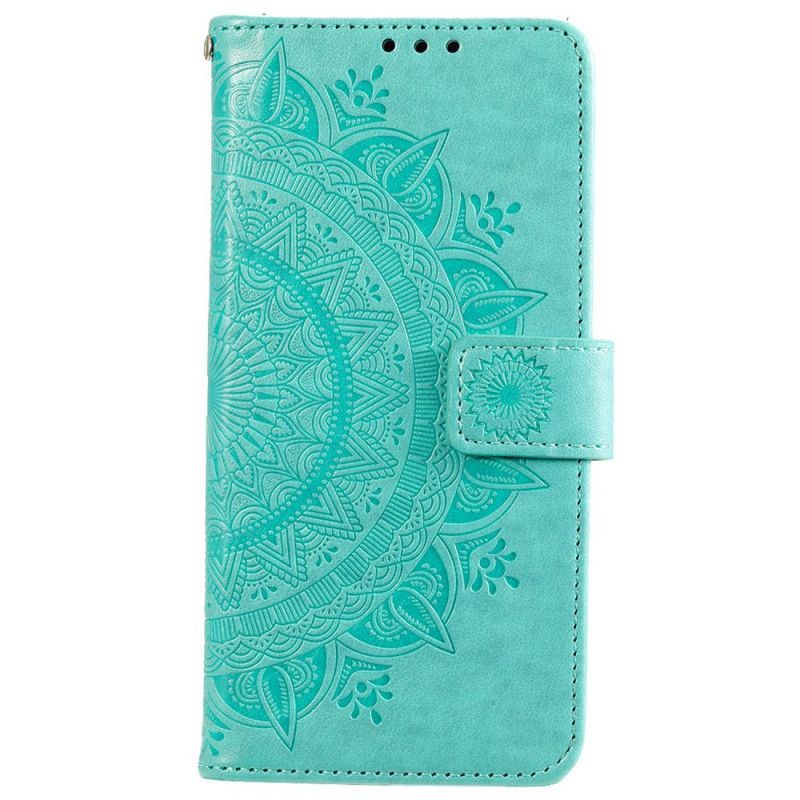 Flipové Pouzdro Na Xiaomi 12 Pro Na Lana Strappy Sun Mandala