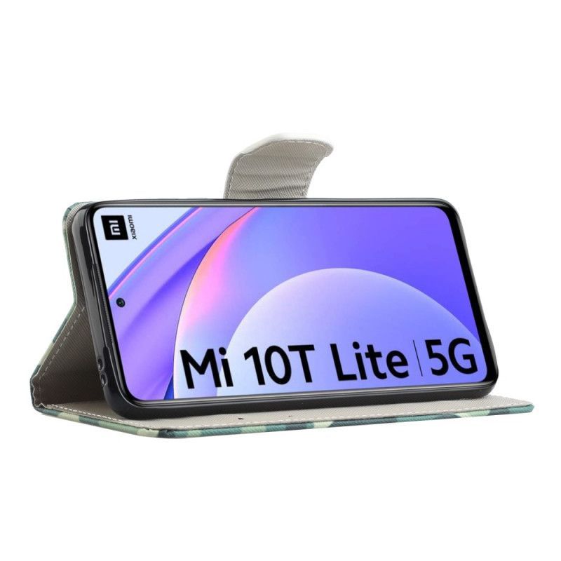 Flipové Pouzdro Na Xiaomi Mi 10t Lite 5g / Redmi Note 9 Pro 5g Retro Eiffelova Věž