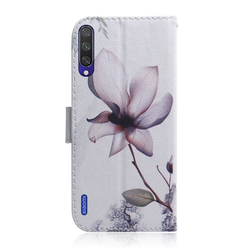 Flipové Pouzdro Na Xiaomi Mi A3 Růžový Květ