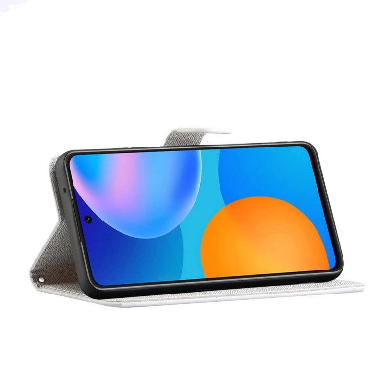 Flipové Pouzdro Na Xiaomi Redmi Note 10 Pro Funky Kočky S Popruhem