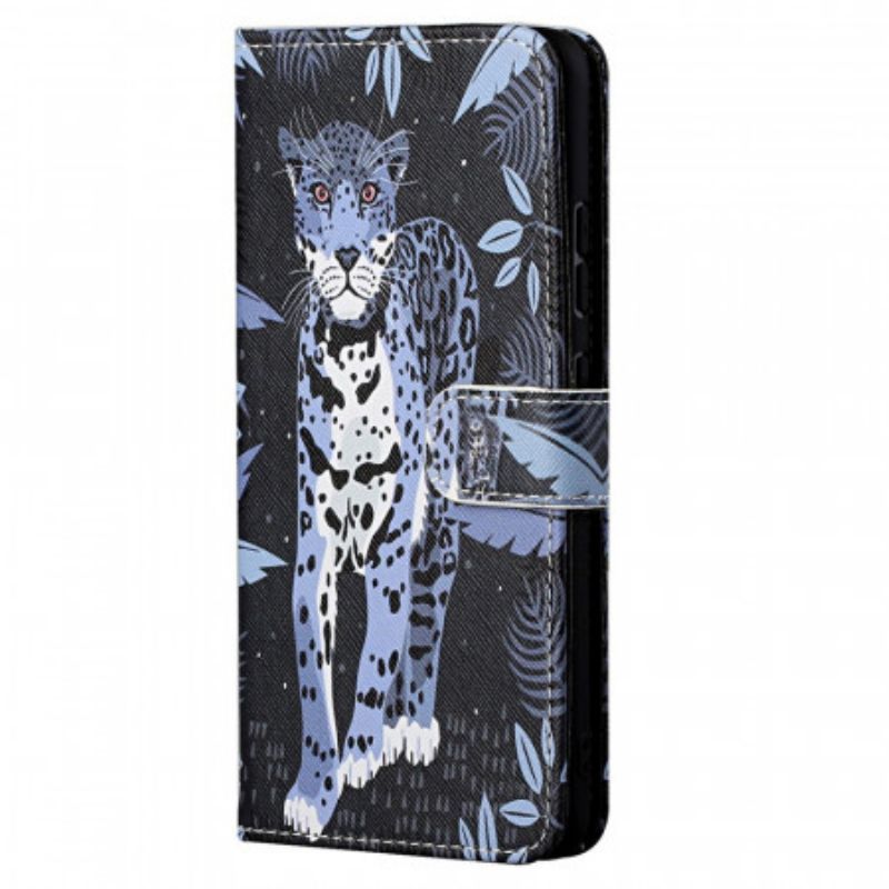 Flipové Pouzdro Na Xiaomi Redmi Note 11 Pro / 11 Pro 5G Na Lana Strappy Leopard