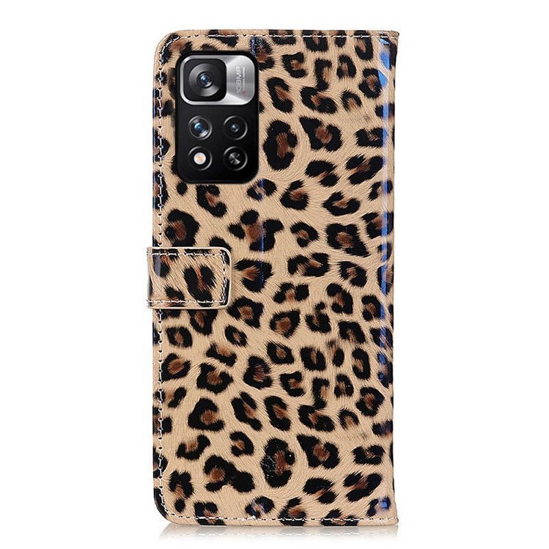 Flipové Pouzdro Na Xiaomi Redmi Note 11 Pro / Note 11 Pro Plus Leopard