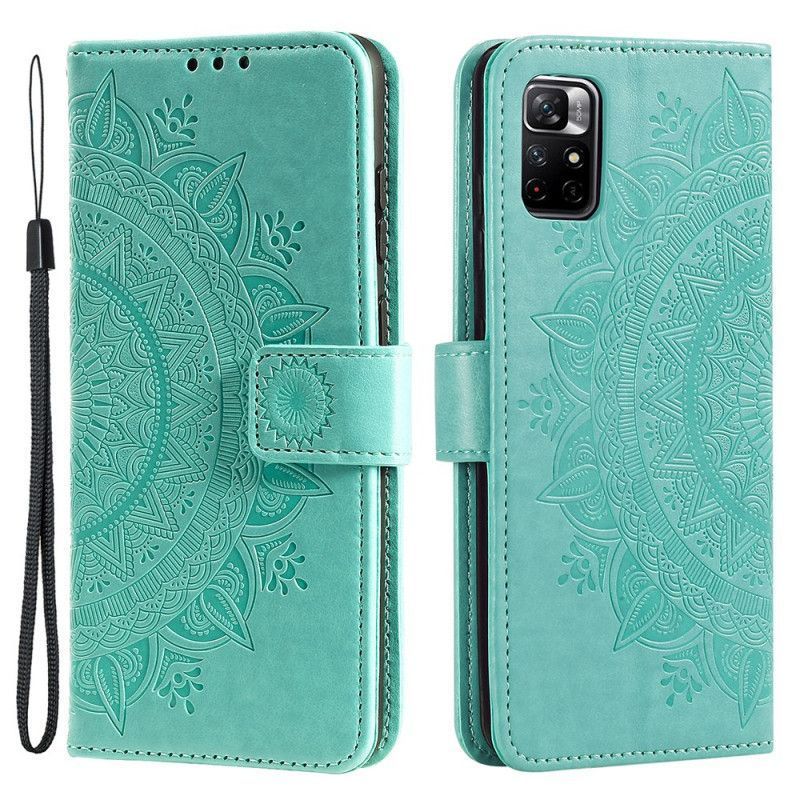 Flipové Pouzdro Na Xiaomi Redmi Note 11 Pro / Note 11 Pro Plus Sluneční Mandala