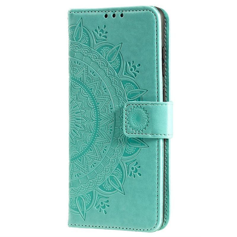 Flipové Pouzdro Na Xiaomi Redmi Note 11 Pro / Note 11 Pro Plus Sluneční Mandala