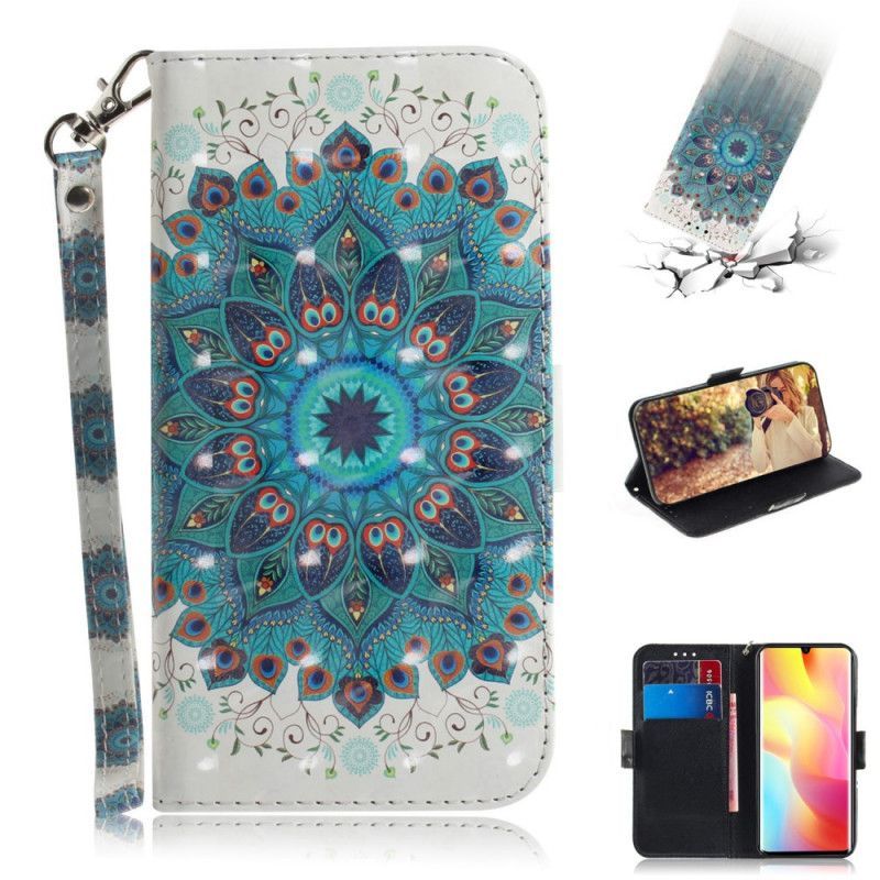 Flipové Pouzdro Xiaomi Mi Note 10 Lite Mistrovská Pásková Mandala