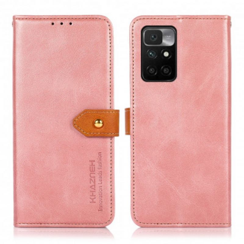 Flipové Pouzdro Xiaomi Redmi 10 S Khazneh Popruhem