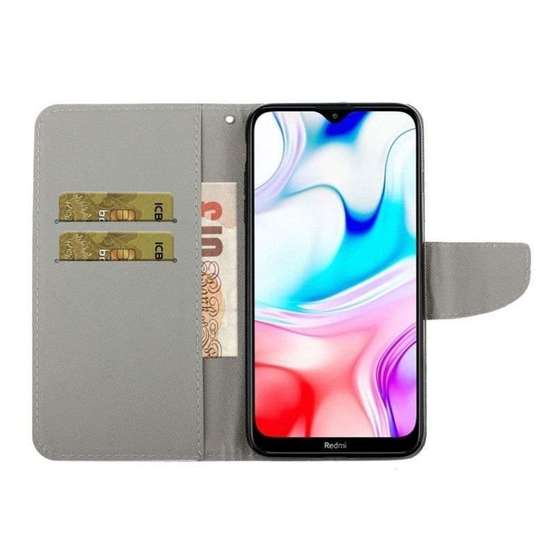 Flipové Pouzdro Xiaomi Redmi 8 Prožijte To S Popruhem