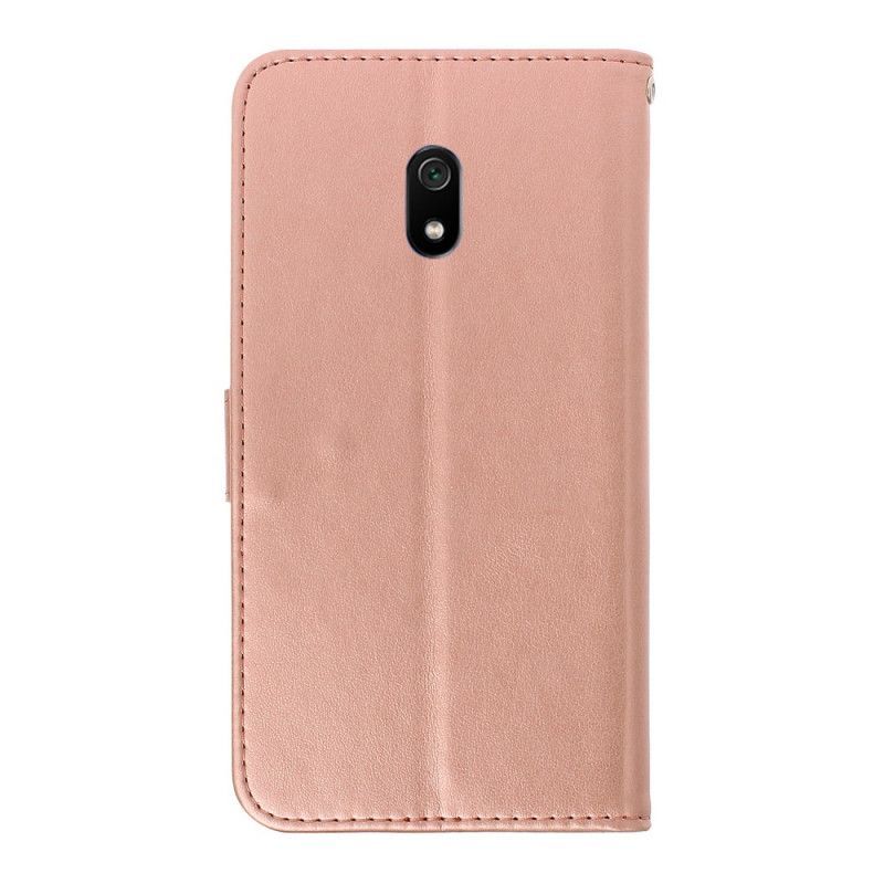 Flipové Pouzdro Xiaomi Redmi 8a Barevní Motýli A Květiny