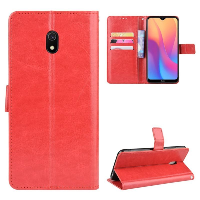 Flipové Pouzdro Xiaomi Redmi 8a Lesklá Imitace Kůže