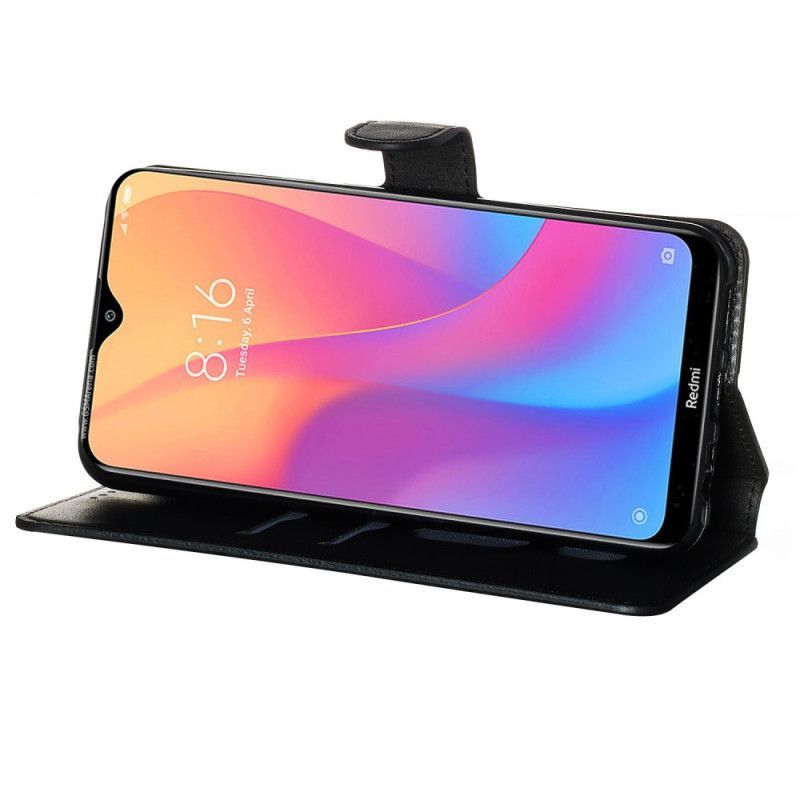 Flipové Pouzdro Xiaomi Redmi 8a Umělá Kůže Retro Styl