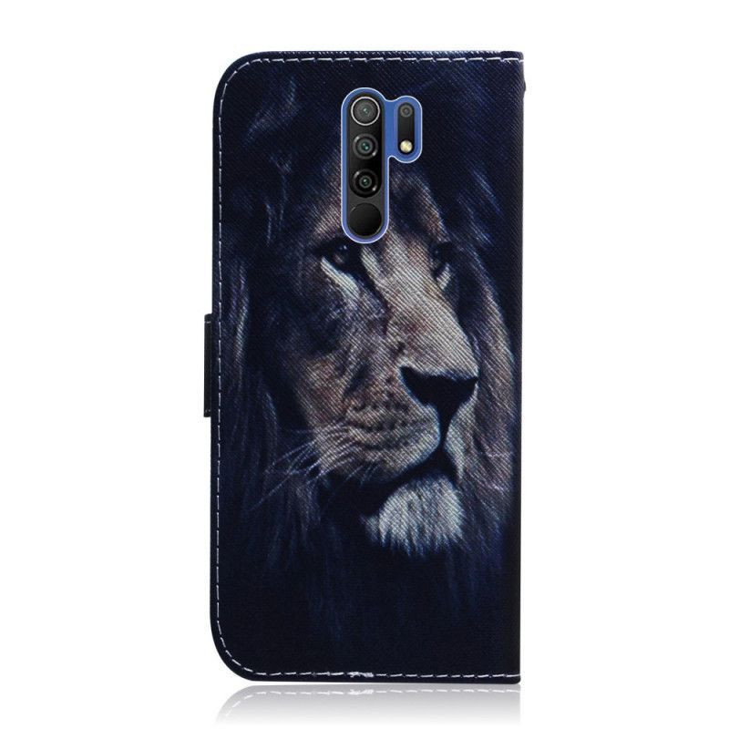 Flipové Pouzdro Xiaomi Redmi 9 Snící Lev