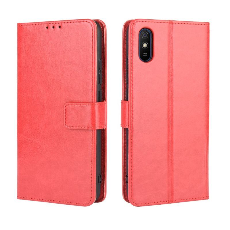 Flipové Pouzdro Xiaomi Redmi 9a Lesklá Imitace Kůže