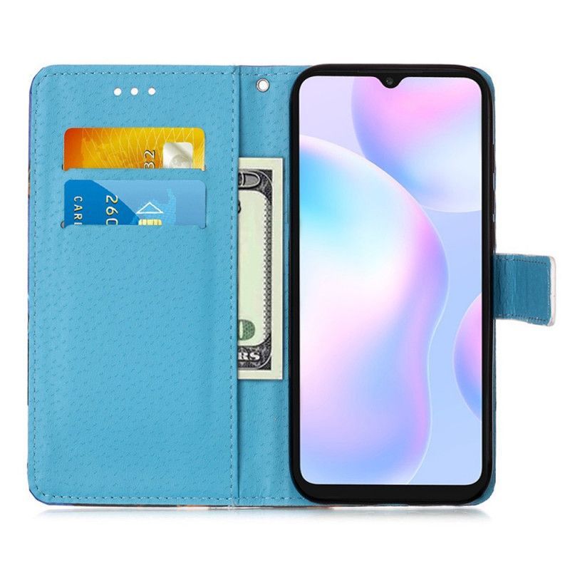 Flipové Pouzdro Xiaomi Redmi 9a Miluji Strapaté Motýly