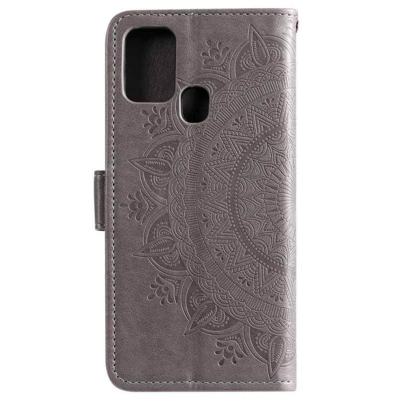 Flipové Pouzdro Xiaomi Redmi 9c Sluneční Mandala