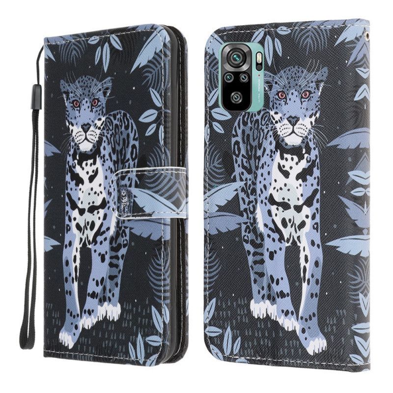 Flipové Pouzdro Xiaomi Redmi Note 10 / Note 10s Leopardí Tanga