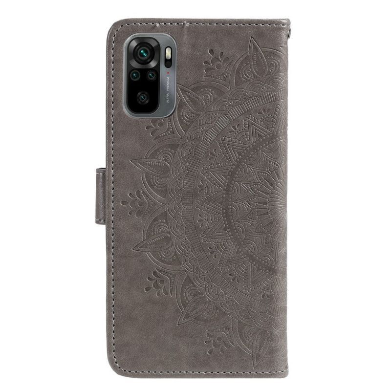 Flipové Pouzdro Xiaomi Redmi Note 10 / Note 10s Sluneční Mandala