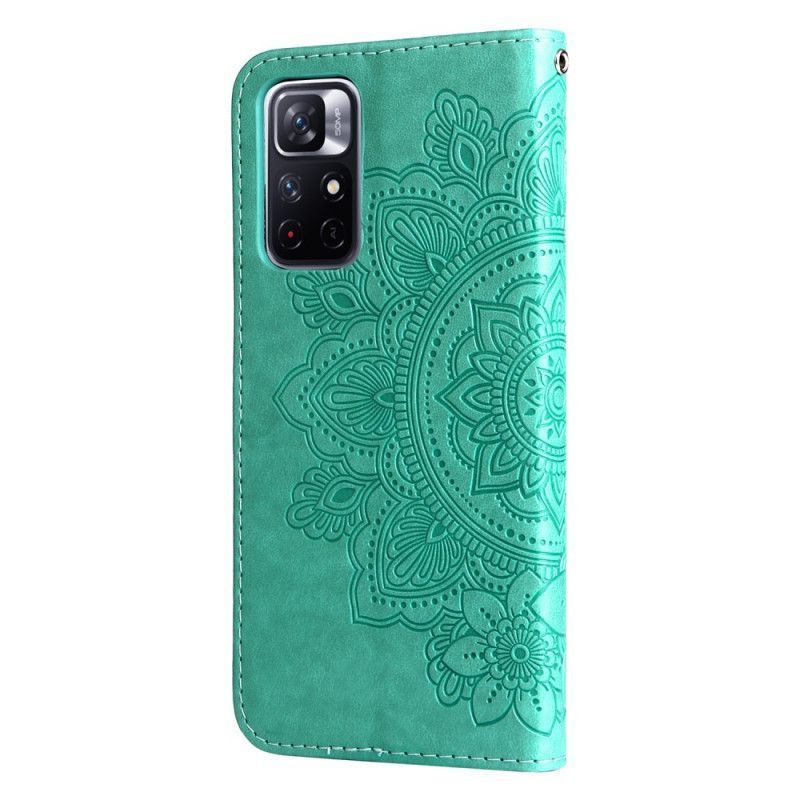 Flipové Pouzdro Xiaomi Redmi Note 11 / Poco M4 Pro 5g Květinová Mandala