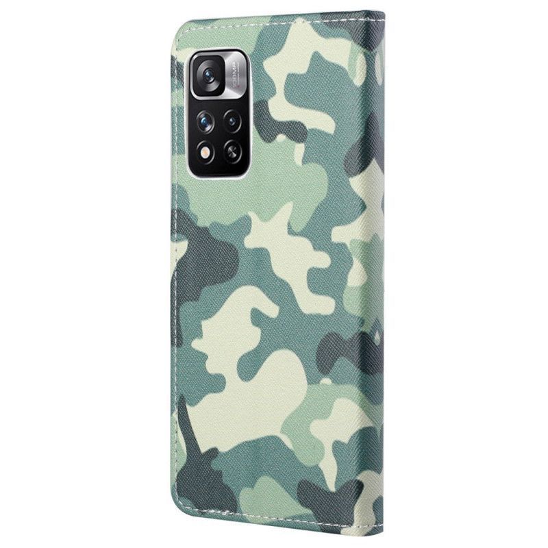 Flipové Pouzdro Xiaomi Redmi Note 11 Pro / Note 11 Pro Plus Camo