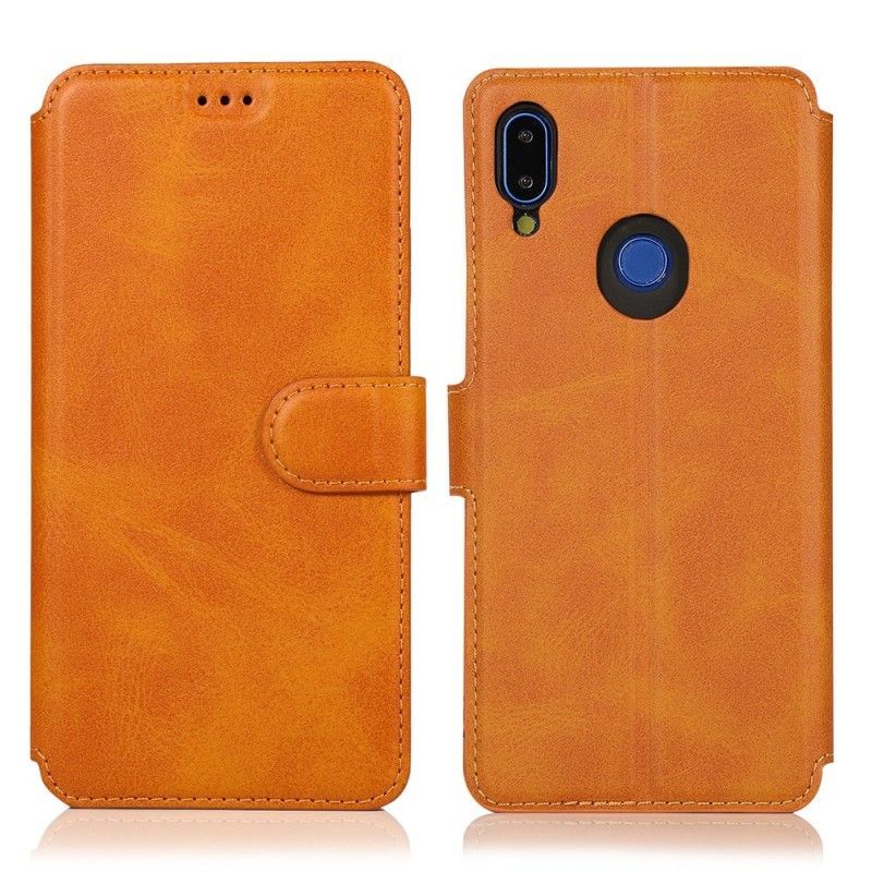 Flipové Pouzdro Xiaomi Redmi Note 7 Extrémní Kožený Efekt