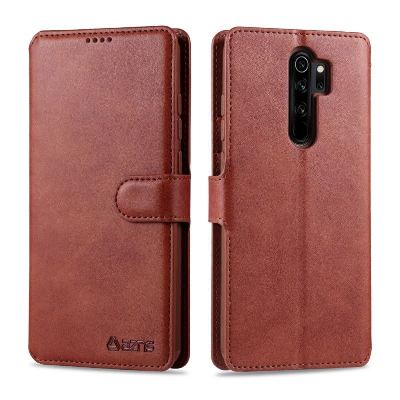 Flipové Pouzdro Xiaomi Redmi Note 8 Pro Azns Kožený Efekt