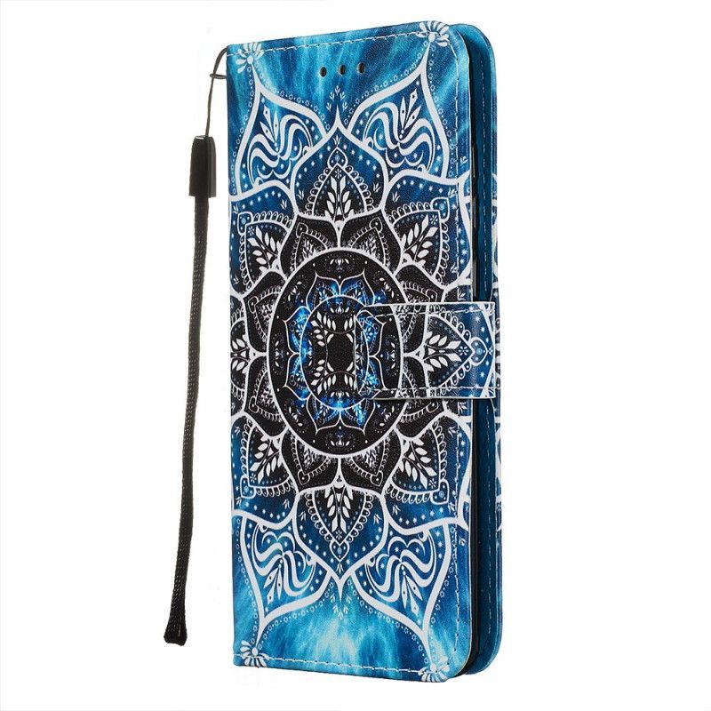 Flipové Pouzdro Xiaomi Redmi Note 8 Pro Černá Pásková Mandala