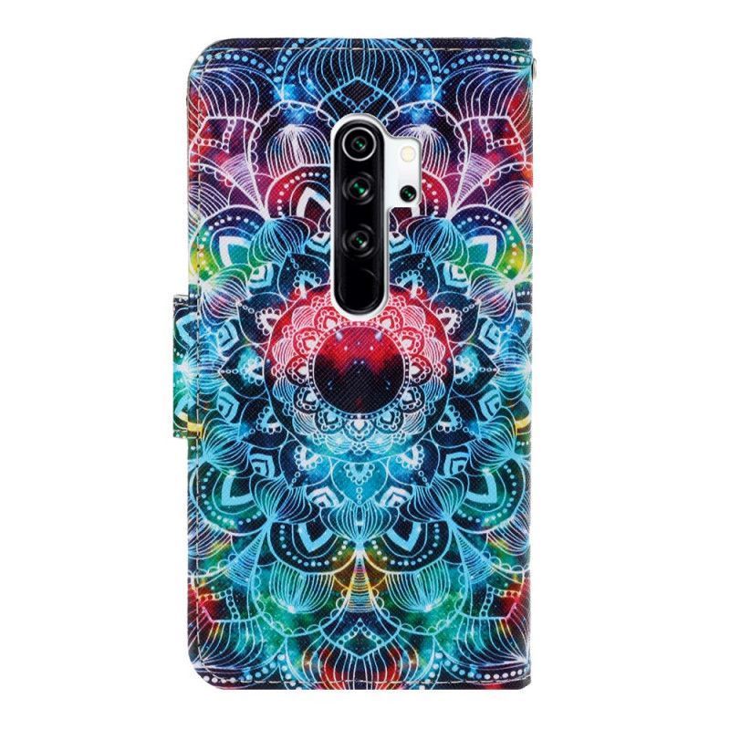 Flipové Pouzdro Xiaomi Redmi Note 8 Pro Okázalá Pásková Mandala