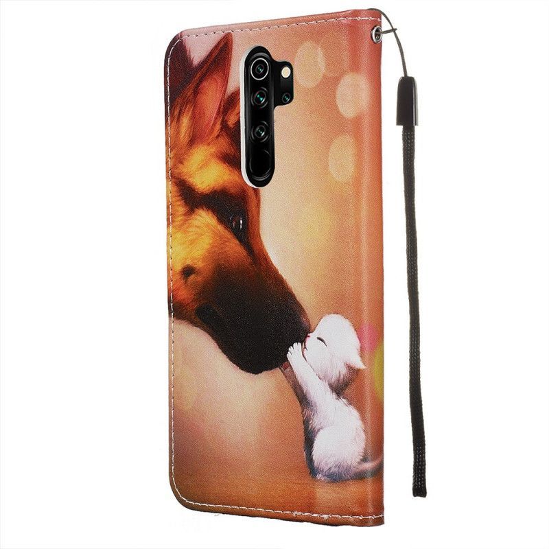 Flipové Pouzdro Xiaomi Redmi Note 8 Pro Přítel Kocourka Ernesta