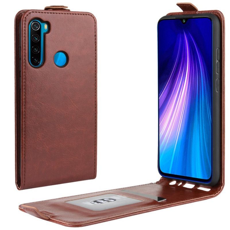 Flipové Pouzdro Xiaomi Redmi Note 8t Efekt Skládací Kůže