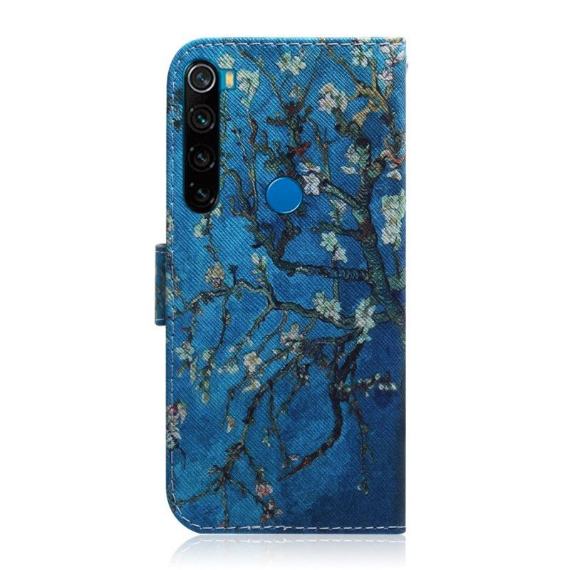 Flipové Pouzdro Xiaomi Redmi Note 8t Kvetoucí Větev Stromu