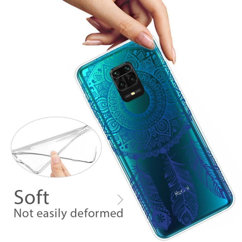 Jedinečné Květinové Pouzdro Na Mandala Pro Xiaomi Redmi Note 9s / Redmi Note 9 Pro