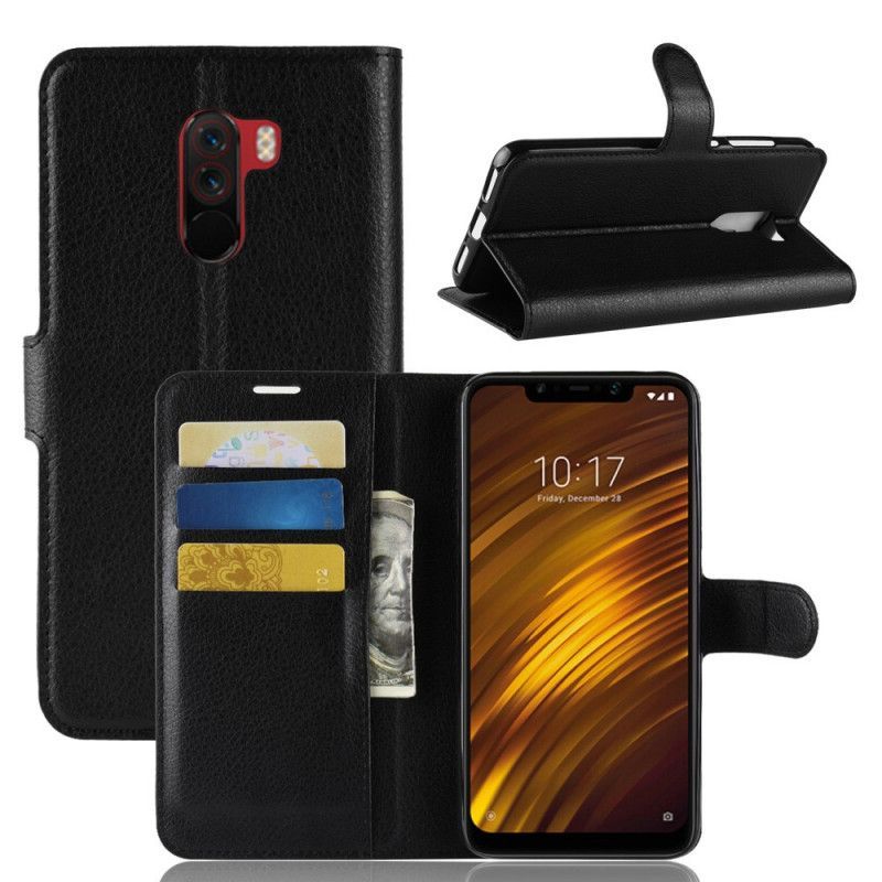 Klasický Kryt Xiaomi Kožený Kryt Pocophone F1