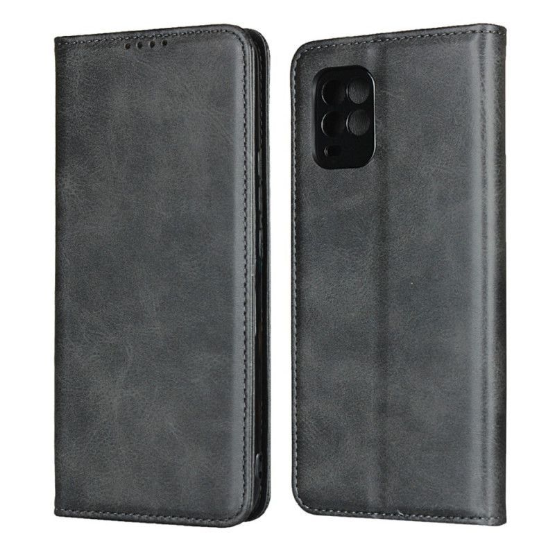 Kožené Pouzdro Folio Na Xiaomi Mi 10 Lite Elegantní Štípenka