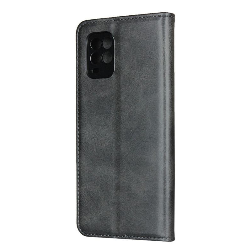 Kožené Pouzdro Folio Na Xiaomi Mi 10 Lite Elegantní Štípenka