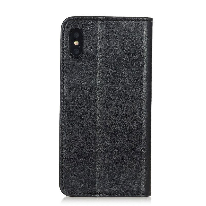 Kožené Pouzdro Folio Na Xiaomi Redmi 9a Texturovaná Štípenka