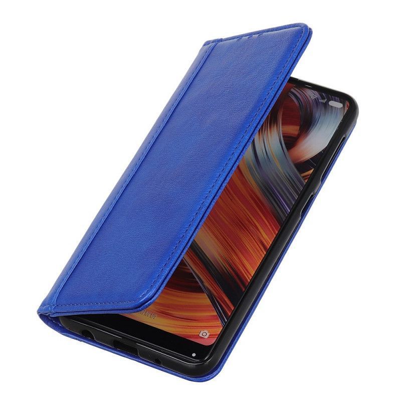 Kožené Pouzdro Folio Na Xiaomi Redmi Note 11 / Poco M4 Pro 5g Elegantní Štípaná Liči Kůže