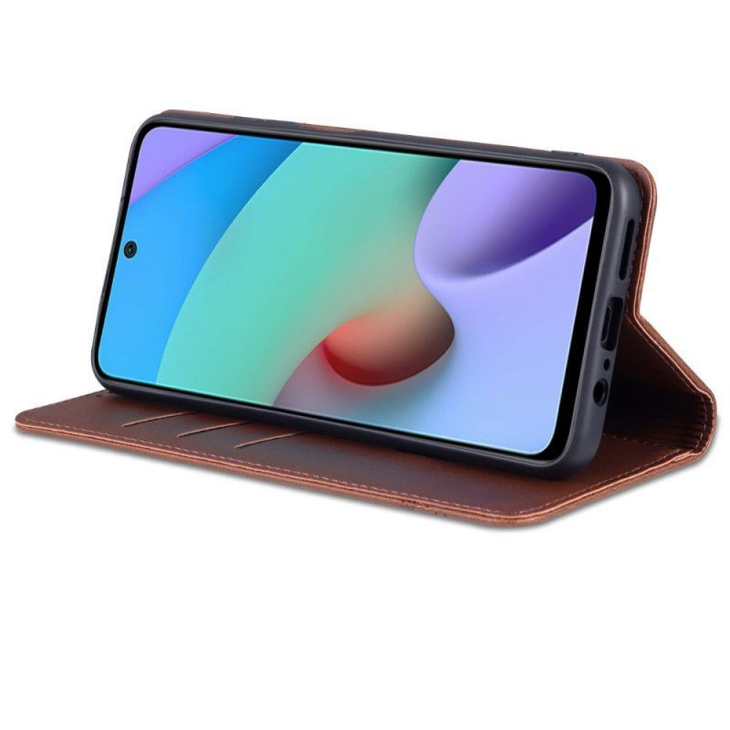 Kožené Pouzdro Folio Na Xiaomi Redmi Note 11 / Poco M4 Pro 5g Styl Kůže Azns