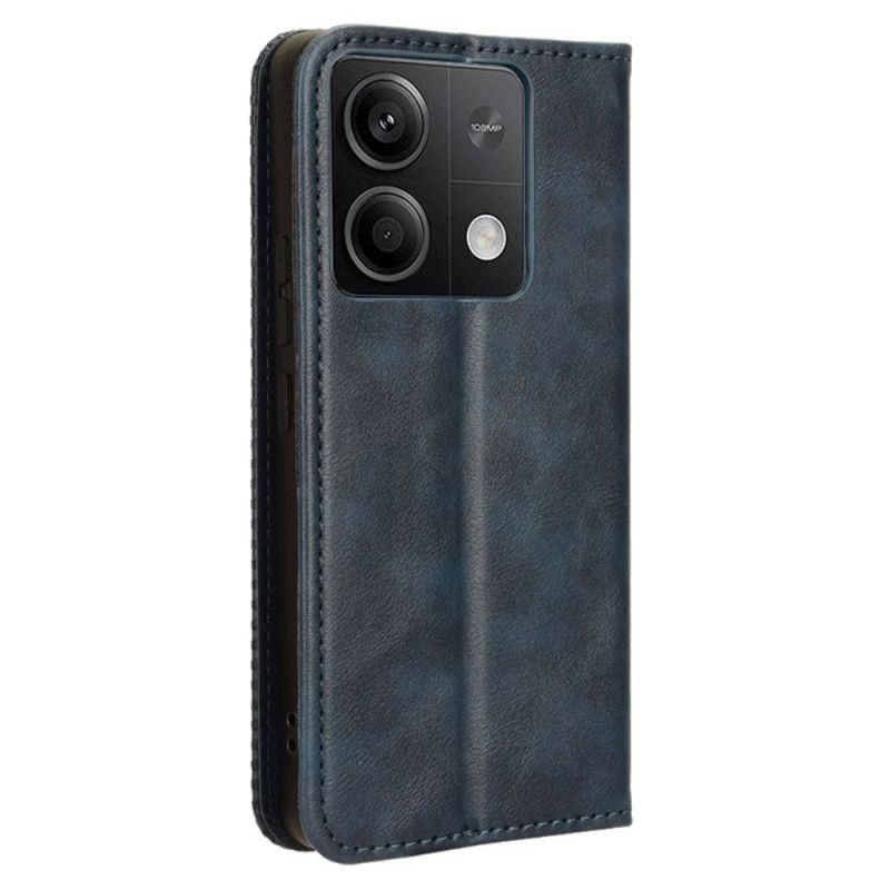 Kožené Pouzdro Folio Na Xiaomi Redmi Note 13 5g Ročník