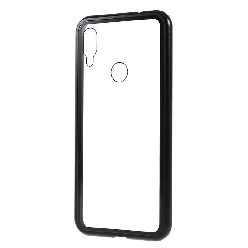 Kožené Pouzdro Folio Na Xiaomi Redmi Note 7 Odnímatelný Průhledný