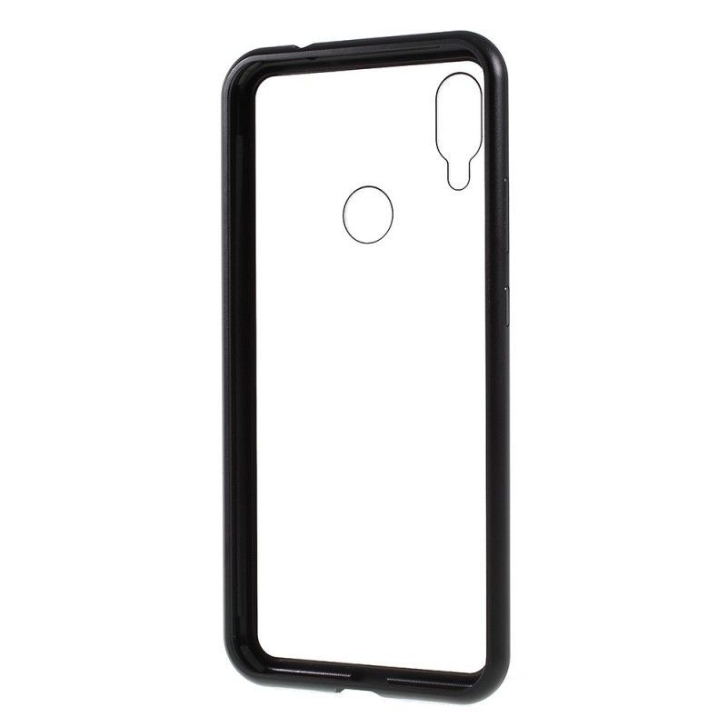 Kožené Pouzdro Folio Na Xiaomi Redmi Note 7 Odnímatelný Průhledný