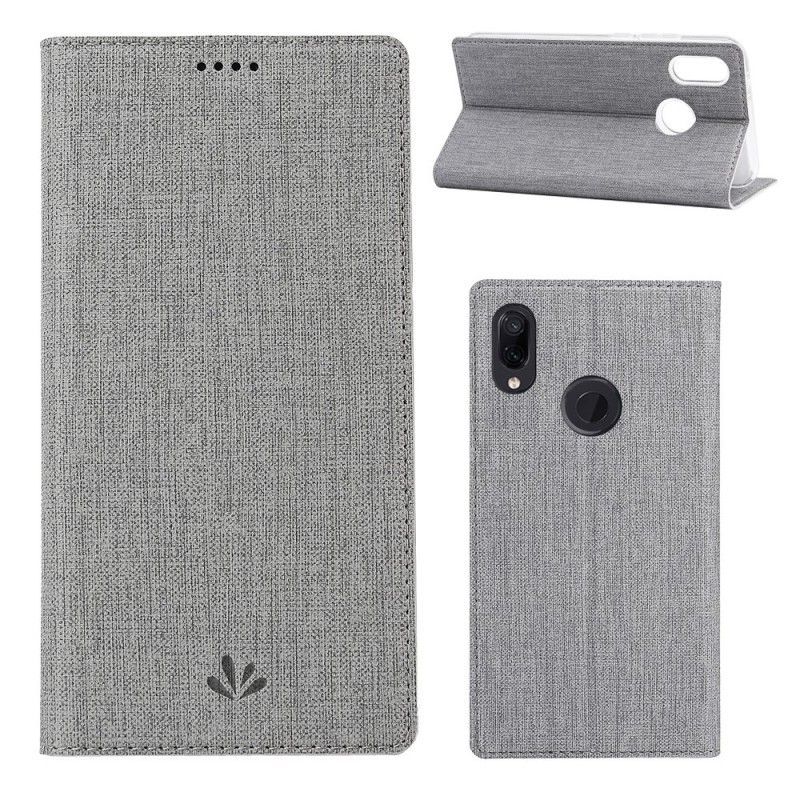 Kožené Pouzdro Folio Na Xiaomi Redmi Note 7 Texturovaný